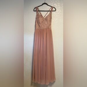 JJs House Dusty Rose Dress
